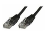 MicroConnect network cable - 1.5 m - black