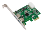 MicroConnect - USB adapter - PCIe 2.0 - USB 3.0 x 2