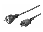 MicroConnect - power cable - power CEE 7/7 to IEC 60320 C5 - 1 m