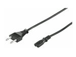 MicroConnect Power Cord Notebook - power cable - 2-pole to 2-pole - 5 m