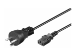 MicroConnect - power cable - DK 2-5A to power IEC 60320 C13 - 3 m