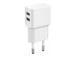 MicroConnect power adapter - 2 x USB - 12 Watt