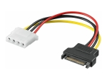 MicroConnect - power adapter - 4 PIN internal power to SATA power