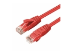 MicroConnect network cable - 30 cm - red