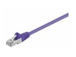 MicroConnect network cable - 1.5 m - purple