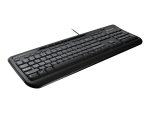 Microsoft Wired Keyboard 600 - keyboard - English - black Input Device