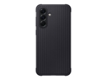 Samsung EF-RA566 - Back cover for mobile phone - rugged - thermoplastic polyurethane (TPU) - black - for Galaxy A56