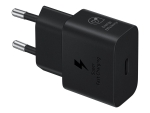 Samsung EP-T2510N - Power adapter - 25 Watt - 3 A - PD 3.0, PD/PPS, SFC (24 pin USB-C) - on cable: USB-C - black