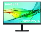Samsung ViewFinity S6 S27D600UAU - S60UD Series - LED monitor - USB - 27" - 2560 x 1440 QHD @ 100 Hz - IPS - 350 cd/m² - 1000:1 - HDR10 - 5 ms - HDMI, DisplayPort, USB-C - black