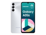 Samsung Galaxy A05s - 4G smartphone - dual-SIM - RAM 4 GB / Internal Memory 64 GB - microSD slot - LCD display - 6.7" - 2400 x 1080 pixels - 3x rear cameras 50 MP, 2 MP, 2 MP - front camera 13 MP - silver