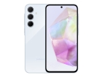 Samsung Galaxy A35 - 5G smartphone - dual-SIM - RAM 8 GB / Internal Memory 256 GB - microSD slot - OLED display - 6.6" - 2340 x 1080 pixels (120 Hz) - 3x rear cameras 50 MP, 8 MP, 5 MP - front camera 13 MP - awesome ice blue