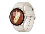 Samsung Galaxy Watch7 - 40 mm - smart watch with sport band - rubber - band size: S/M - display 1.3" - 32 GB - LTE, NFC, Wi-Fi, Bluetooth - 4G - 28.9 g - cream