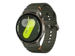 Samsung Galaxy Watch7 - 44 mm - smart watch with sport band - rubber - band size: M/L - display 1.47" - 32 GB - LTE, NFC, Wi-Fi, Bluetooth - 4G - 33.8 g - green