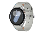 Samsung Galaxy Watch7 - 44 mm - smart watch with sport band - rubber - band size: M/L - display 1.47" - 32 GB - LTE, NFC, Wi-Fi, Bluetooth - 4G - 33.8 g - silver