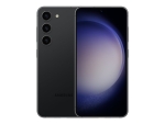 Samsung Galaxy S23 - 5G smartphone - dual-SIM - RAM 8 GB / Internal Memory 256 GB - OLED display - 6.1" - 2340 x 1080 pixels (120 Hz) - 3x rear cameras 50 MP, 12 MP, 10 MP - front camera 12 MP - phantom black