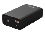 Sandberg PD65W power bank - Li-Ion - USB Type A, 24 pin USB-C - 65 Watt