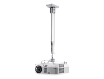 SMS Projector CL V500-750 w/SMS UniSlide mounting kit - Tilt & Swivel - for projector - silver, aluminium