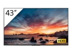 Sony Bravia Professional Displays FWD-43X80H/T XH8 Series - 43" Class (42.5" viewable) LED-backlit LCD display - 4K - for digital signage