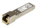 StarTech.com Extreme Networks 10050 Compatible SFP Module - 1000BASE-T - SFP to RJ45 Cat6/Cat5e - 1GE Gigabit Ethernet SFP - RJ-45 100m Mini GBIC Transceiver - Lifetime Warranty (10050-ST) - SFP (mini-GBIC) transceiver module - 1GbE