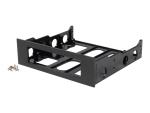 StarTech.com 3.5" to 5.25" Front Bay Adapter - Mount 3.5" HDD in 5.25" Bay - Hard Drive Mounting Bracket w/ Mounting Screws (BRACKETFDBK) - storage bay adapter