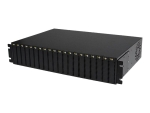 StarTech.com 20-Slot 2U Rack Mount Media Converter Chassis for ET Series 2 Fiber Media Converters (ETCHS2U) - modular expansion base