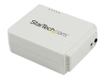 StarTech.com 1-Port Wireless N USB 2.0 Network Print Server - 10/100 Mbps Ethernet USB Printer Server Adapter - Windows 10 - 802.11 b/g/n (PM1115UW) - print server - USB 2.0 - 10/100 Ethernet x 1