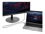 StarTech.com Thunderbolt 3 Cable - 6 ft / 2m - 4K 60Hz - 40Gbps - USB C to USB C Cable - Thunderbolt 3 USB Type C Charger (TBLT3MM2MA) - Thunderbolt cable - 24 pin USB-C to 24 pin USB-C - 2 m