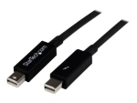 StarTech.com 1m Thunderbolt Cable - M/M - Thunder Bolt to Thunder Bolt 1 Meter Cable - M/M (TBOLTMM1M) - Thunderbolt cable - Mini DisplayPort to Mini DisplayPort - 1 m