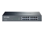 TP-Link TL-SG1016D 16-Port Gigabit Switch - switch - 16 ports - unmanaged