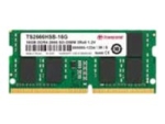 Transcend - DDR4 - module - 4 GB - SO-DIMM 260-pin - 2666 MHz / PC4-21300 - unbuffered