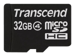 Transcend - flash memory card - 32 GB - microSDHC