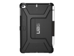 UAG Rugged Case for iPad Mini (2019) & iPad Mini 4 - Metropolis Black - flip cover for tablet