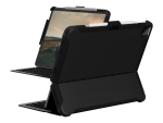 UAG Case for iPad Pro 12.9-inch (5th Gen, 2021) (Magic Keyboard Required) - Scout Black - back cover for tablet