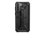 UAG Rugged Case for Samsung Galaxy S21 Plus 5G [6.7-inch] - Monarch Carbon Fiber - back cover for mobile phone