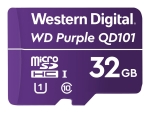 WD Purple SC QD101 WDD032G1P0C - flash memory card - 32 GB - microSDHC