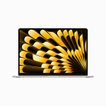 Apple MacBook Air - M2 - M2 10-core GPU - 8 GB RAM - 512 GB SSD - 15.3" IPS 2880 x 1864 (WQXGA+) - Wi-Fi 6, Bluetooth - starlight - kbd: Danish