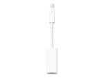 Apple Thunderbolt to Gigabit Ethernet Adapter - Network adapter - Thunderbolt - Gigabit Ethernet - for iMac with Retina 4K display (Late 2015), with Retina 5K display (Late 2014, Late 2015, Mid 2015); Mac mini (Late 2014); Mac Pro (Late 2013); MacBook Air