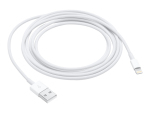 Apple - Lightning cable - Lightning male to USB male - 2 m - for iPad/iPhone/iPod (Lightning)