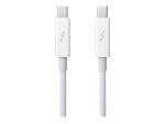 Apple - Thunderbolt cable - Mini DisplayPort (M) to Mini DisplayPort (M) - 50 cm - white - for iMac; Mac mini (Late 2012, Late 2014, Mid 2011); MacBook Air; MacBook Pro