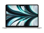 Apple MacBook Air - M2 - - M2 8-core GPU - 8 GB RAM - 256 GB SSD - 13.6" IPS 2560 x 1664 (WQXGA) - Wi-Fi 6 - silver - kbd: Danish