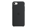 Apple - Back cover for mobile phone - silicone - midnight - for iPhone 7, 8, SE (2nd generation), SE (3rd generation)