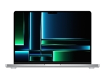 Apple MacBook Pro - M2 Pro - M2 Pro 16-core GPU - 16 GB RAM - 512 GB SSD - 14.2" 3024 x 1964 @ 120 Hz - 802.11a/b/g/n/ac/ax (Wi-Fi 6E), Bluetooth - silver - kbd: Danish