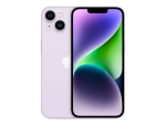 Apple iPhone 14 - 5G smartphone - dual-SIM / Internal Memory 128 GB - OLED display - 6.1" - 2532 x 1170 pixels - 2x rear cameras 12 MP, 12 MP - front camera 12 MP - purple
