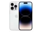 Apple iPhone 14 Pro - 5G smartphone - dual-SIM / Internal Memory 256 GB - OLED display - 6.1" - 2556 x 1179 pixels (120 Hz) - 3x rear cameras 48 MP, 12 MP, 12 MP - front camera 12 MP - silver