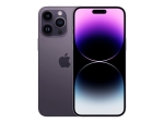 Apple iPhone 14 Pro Max - 5G smartphone - dual-SIM / Internal Memory 128 GB - OLED display - 6.7" - 2796 x 1290 pixels (120 Hz) - 3x rear cameras 48 MP, 12 MP, 12 MP - front camera 12 MP - deep purple