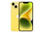 Apple iPhone 14 - 5G smartphone - dual-SIM / Internal Memory 256 GB - OLED display - 6.1" - 2532 x 1170 pixels - 2x rear cameras 12 MP, 12 MP - front camera 12 MP - yellow