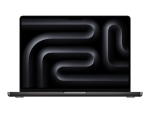 Apple MacBook Pro - M3 Pro - M3 Pro 14-core GPU - 18 GB RAM - 512 GB SSD - 14.2" 3024 x 1964 @ 120 Hz - 802.11a/b/g/n/ac/ax (Wi-Fi 6E), Bluetooth - space black - kbd: Danish