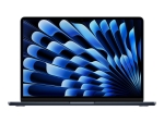 Apple MacBook Air - M3 - M3 8-core GPU - 8 GB RAM - 256 GB SSD - 13.6" IPS 2560 x 1664 (WQXGA) - Wi-Fi 6E, Bluetooth - midnight - kbd: Danish