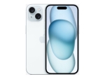 Apple iPhone 15 - 5G smartphone - dual-SIM / Internal Memory 512 GB - OLED display - 6.1" - 2556 x 1179 pixels - 2x rear cameras 48 MP, 12 MP - front camera 12 MP - blue