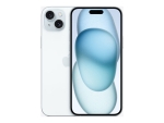 Apple iPhone 15 Plus - 5G smartphone - dual-SIM / Internal Memory 128 GB - OLED display - 6.7" - 2796 x 1290 pixels - 2x rear cameras 48 MP, 12 MP - front camera 12 MP - blue
